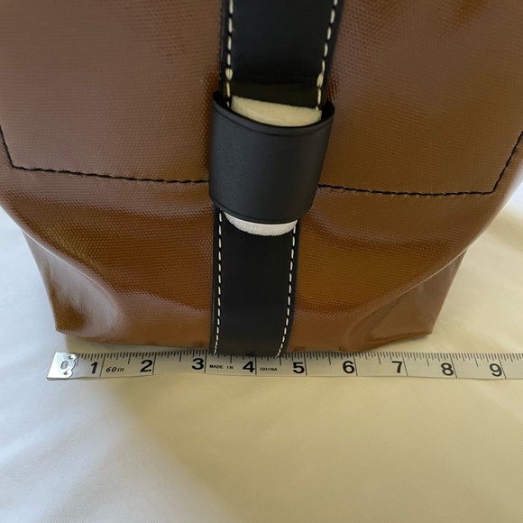 NWT Proenza Schouler White Label Sullivan bag coated canvas brown and black - Picture 11 of 16
